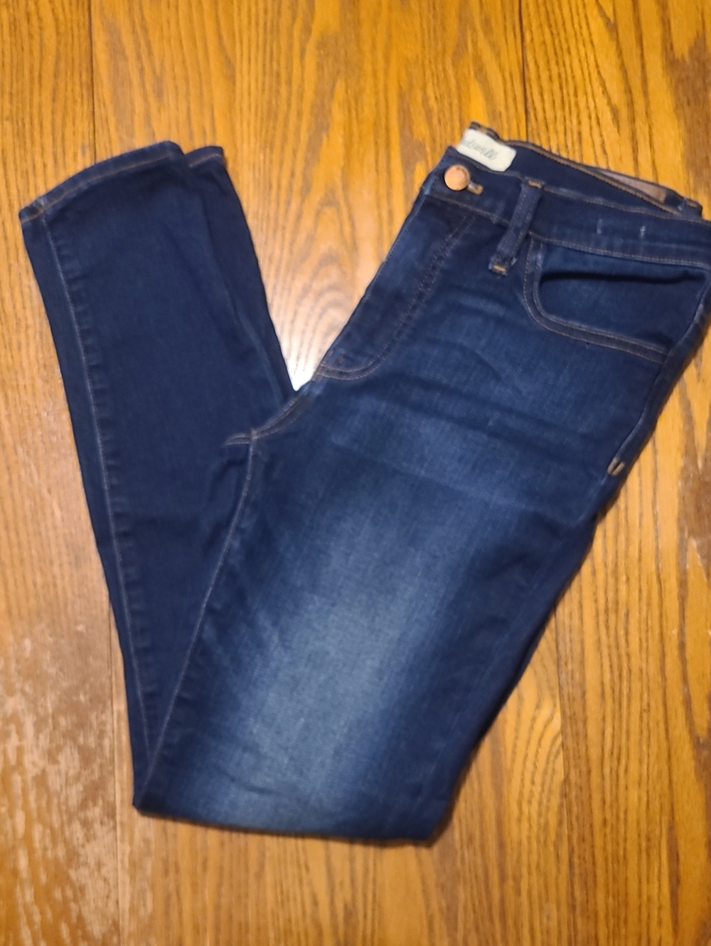 Madewell Mid-Rise Indigo Skinny Jeans - 29